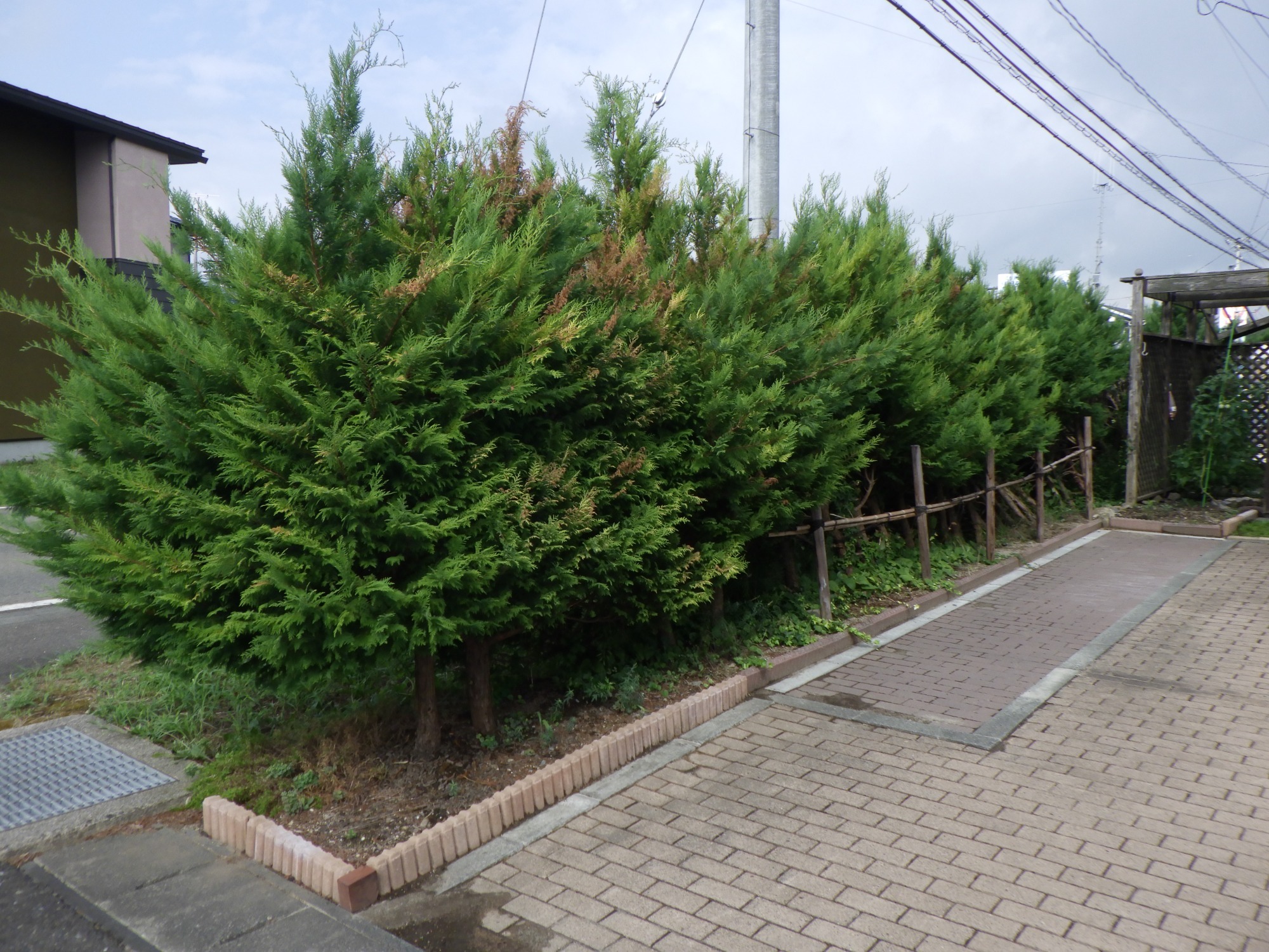 花巻市　フェンス設置工事