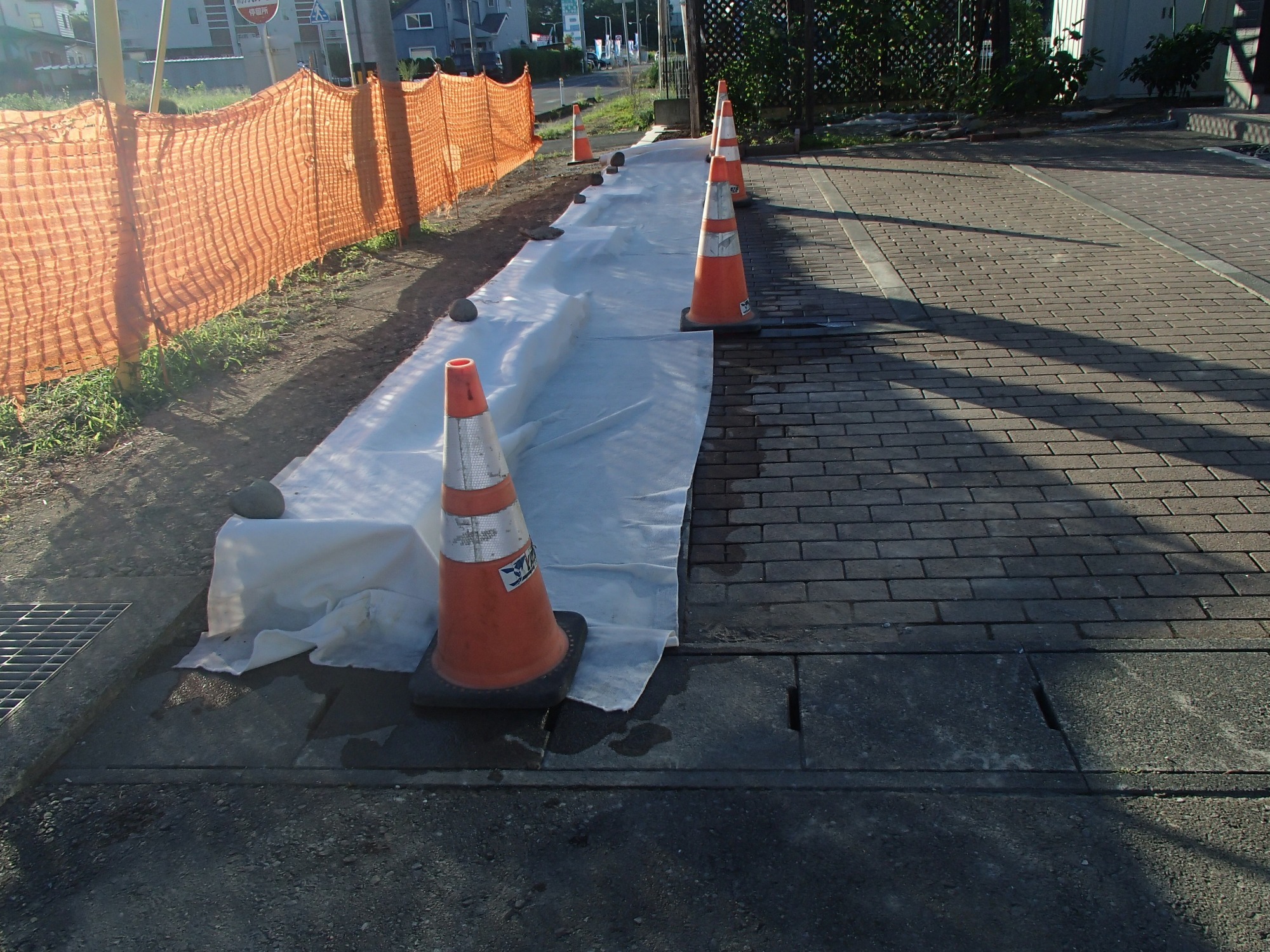 花巻市　フェンス設置工事